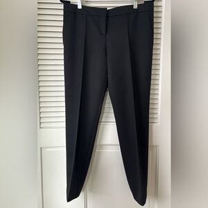 BOSS Hugo Boss  Runway Edition Wool Pleated Trousers Pants in Black Sz 8